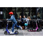 Micro Cruiser Scooter zum cruisen Kinderscooter ab 5 Jahren Farbe blau