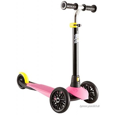 oxelo Kinderroller B1 schwarz pink Roller Kickscooter Scooter Höhenverstellbar Kinder Mädchen Jungen Mini Kleinkinder Geschenk Geburtstag Tretroller