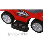 BSD Baby Spielzeugauto 381 Mega Car Deluxe Red Rot Lauflernhilfe Lauflernwagen Kinderfahrzeuge