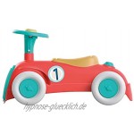 Clementoni 17308 Mein erstes Rutschfahrzeug Play for Future aus 100% recyceltem Kunststoff Retro Lern-Auto für Kinder von 12 bis 36 Monaten