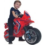 INJUSA Laufrad Hawk XL Rot Farbe Empfohlen für Kinder +3 Jahren mit Breiten Kunststoffrädern und Tragegriff