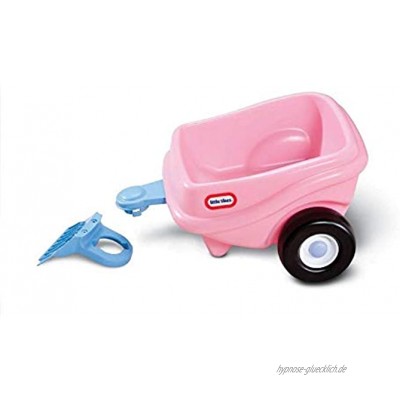 Little Tikes PrincessinCozy Coupé-Anhänger Für Spielzeug & Puppen Robuste Konstruktion für Drinnen und Draußen