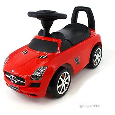 Mercedes-Benz SLS AMG Rutschauto Rutscher Kinderfahrzeug Kinderauto Lizenz NEU&OVP rot