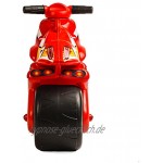 Rutscher Motorrad in Rot für Kinder ab 2 Jahren mit IML-Dekoration Neox