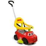 Smoby 720618 Auto Balade Rutscherfahrzeug für Kinder ab 6 Monaten Rot Gelb Grau Grüm