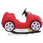 Step2 Easy Steer Sportster Kinderauto Rutscher in Rot | Spielzeug Auto mit faltbarer Schiebestange | Kinderfahrzeug Rutscherauto ab 2 Jahre
