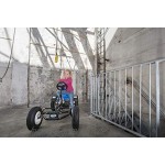 BERG Gokart mit XL-frame Extra Blue | Kinderfahrzeug Tretauto mit verstellbarer Sitz Mit Freilauf Kinderspielzeug geeignet für Kinder im Alter ab 5 Jahren