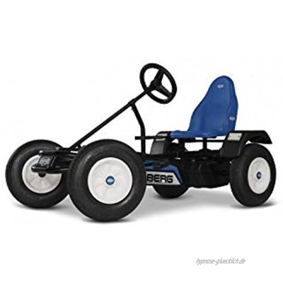 BERG Gokart mit XL-frame Extra Blue | Kinderfahrzeug Tretauto mit verstellbarer Sitz Mit Freilauf Kinderspielzeug geeignet für Kinder im Alter ab 5 Jahren
