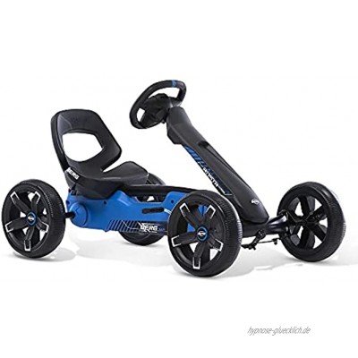 BERG Gokart Reppy Roadster | KinderFahrzeug Tretauto mit Optimale Sicherheid Soundbox im Lenkrad Kinderspielzeug geeignet für Kinder im Alter von 2.5-6 Jahren