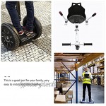 BESPORTBLE Adjustable Electric Go Cart Self Balancing Electric Scooter Hover Board Go Kart Conversion Kit for Children Kids Adults Black White