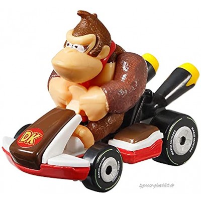 DieCast – GRN24 – Modell KART 5 cm Donkey Kong Standard Kart von Super Mario Kart – mehrfarbig – 1 64 6 cm