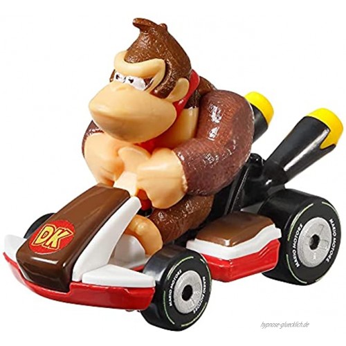 DieCast – GRN24 – Modell KART 5 cm Donkey Kong Standard Kart von Super Mario Kart – mehrfarbig – 1 64 6 cm