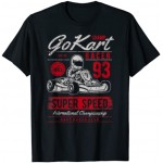 Gokart Super Speed Design Für Rennfahrer & Karting Fans T-Shirt