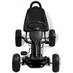 vidaXL Pedal Go-Kart mit Luftreifen Schwarz