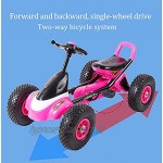 YUKM Pedal Kart Reiten Spielzeug Für Jungen Und Mädchen Games Im Freien Und Spielzeug Im Freien Geeignet Für Körperlänge Geeignet Für Karts Zwischen 2,5-6 Jahren,Grün